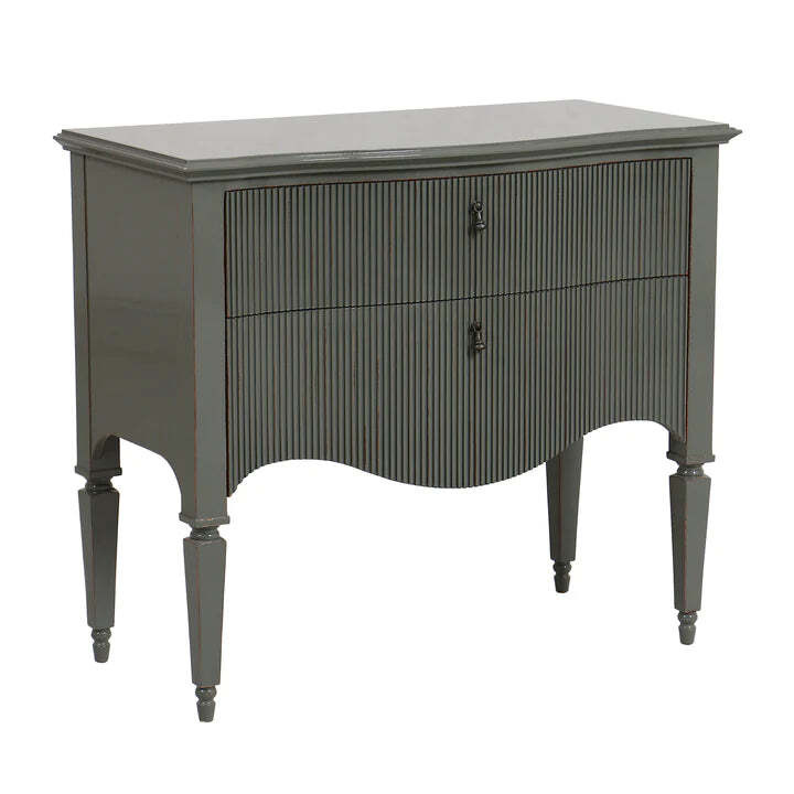 Mindy Brownes Camille Two Drawer Chest in Grey Green - image 1