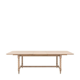Gallery Interiors Abingdon Extendable Dining Table - thumbnail 1