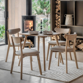 Gallery Interiors Alston Square Dining Table in Natural - thumbnail 2