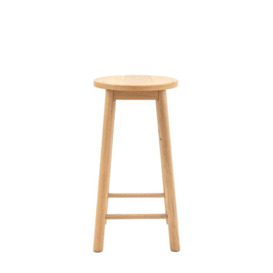 Gallery Interiors Alston Stool in Natural