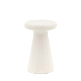 Gallery Interiors Eversley Side Table in Cream