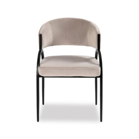 Liang & Eimil Pavilion Dining Chair in Kaster Light Grey - Outlet - thumbnail 2