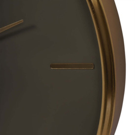 Libra Interiors Dial Wall Clock Dark Green - thumbnail 3