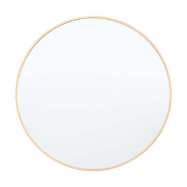 Gallery Interiors Yarlett Round Wall Mirror in Gold - Outlet - thumbnail 1