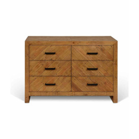 Garden Trading Fawley Chevron Chest of Drawers Natural - thumbnail 2