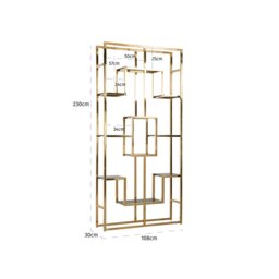 Richmond Magnus Gold And Black Display Unit - thumbnail 5