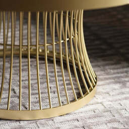 Pickford Marble Coffee Table - Champagne - thumbnail 3