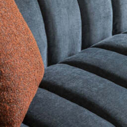 Gallery Interiors Cresta 3 Seater Sofa in Dusty Blue - thumbnail 5