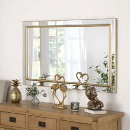 Yao Wall Mirror - Gold / Medium