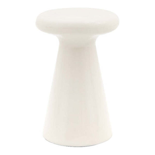 Gallery Interiors Eversley Side Table in Cream