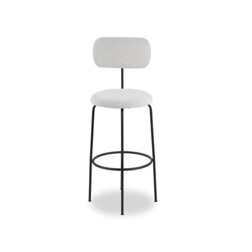 Seclus Bar Stool - Boucle Sand