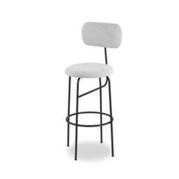 Seclus Bar Stool - Boucle Sand - thumbnail 2