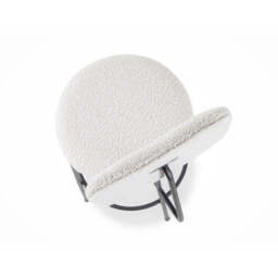 Seclus Bar Stool - Boucle Sand - thumbnail 5