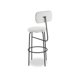 Seclus Bar Stool - Boucle Sand - thumbnail 4