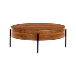 Ramith Coffee Table - Acacia Wood - thumbnail 1