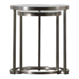 Egemen Nest of Two Tables - Silver