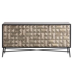 Tetro Sideboard - Silver