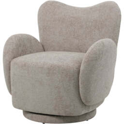 Casa Swivel Chair - Mink - thumbnail 2
