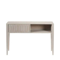 Karo Console Table - Light Grey Mango Wood
