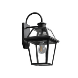 Garden Trading Harrow Wall Light in Black - thumbnail 1