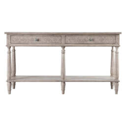 Mustique 2 Drawer Console Table - Natural