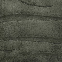 OHS Carved Faux Fur Throw - Woodland Green - thumbnail 5