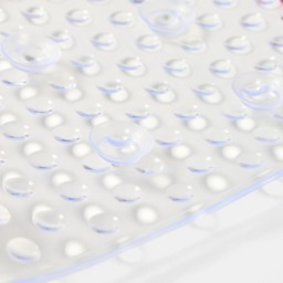 OHS Sweetie Pies PVC Slip Resistant Bath Mat - Clear - thumbnail 3