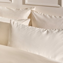OHS Plain Duvet Cover Set, Ivory - King - thumbnail 2