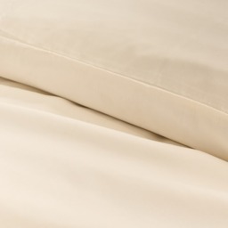 OHS Plain Duvet Cover Set, Ivory - King - thumbnail 3