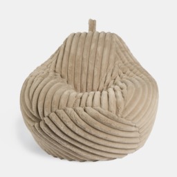 OHS Adults Ribbed Bean Bag - Natural - thumbnail 3