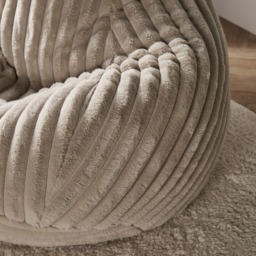OHS Adults Ribbed Bean Bag - Natural - thumbnail 2
