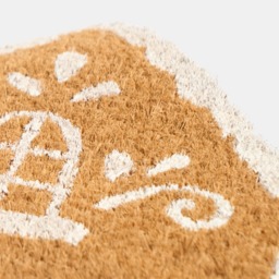 OHS Gingerbread House Coir Mat - Brown - thumbnail 5