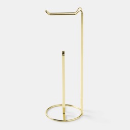 OHS Freestanding Toilet Roll Holder - Gold - thumbnail 3
