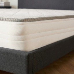 OHS Extra Comfort Memory Foam Spring Mattress, White/Grey Trim – Double - thumbnail 4