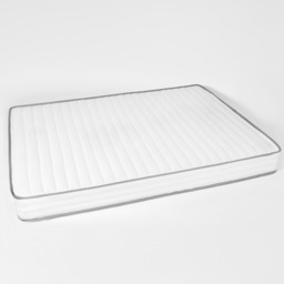 OHS Extra Comfort Memory Foam Spring Mattress, White/Grey Trim – Double - thumbnail 5