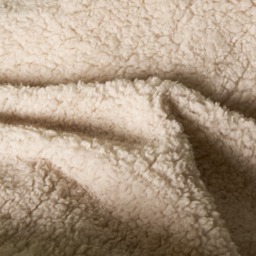OHS Cable Knit Sherpa Fleece Duvet Cover Set, Natural - Double - thumbnail 4