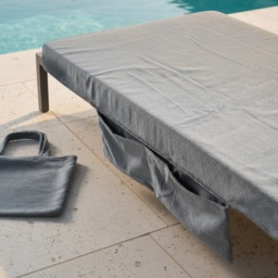 OHS Beach Towel In A Bag - Charcoal - thumbnail 3