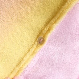 OHS Rainbow Ombre Fleece Duvet Set, Multi - Double - thumbnail 4