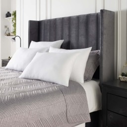 OHS 2 Pack Memory Foam Core Pillows - White - thumbnail 3
