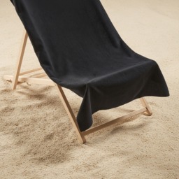 OHS Beach Towel - Black - thumbnail 3