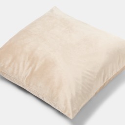 OHS Matte Velvet Cushion Covers, Natural - 55 x 55cm - thumbnail 5