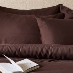 OHS Coverless 10.5 Tog Duvet Set, Coffee - Double - thumbnail 2