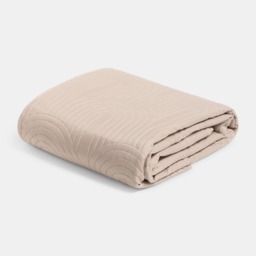 OHS Arches Quilted Throw - Natural - thumbnail 3
