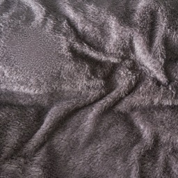 OHS Teddy Fleece Duvet Cover Set, Charcoal Grey - Super King - thumbnail 3