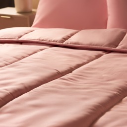 OHS Coverless 10.5 Tog Duvet & Pillowcase, Blush - Single - thumbnail 3