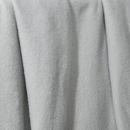 OHS Plain Fleece Throw, Mid Grey - 150 x 200cm - thumbnail 2