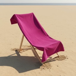 OHS Beach Towel - Magenta - thumbnail 3