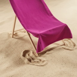 OHS Beach Towel - Magenta - thumbnail 2