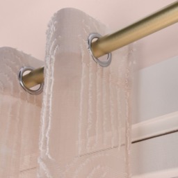 OHS Tufted Arches Voile Curtains - Natural - thumbnail 5