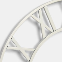 OHS Small Skeleton Wall Clock - Cream - thumbnail 3
